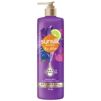 Sunsilk Natural Bio Active Bergamot And Butterfly Pea Shampoo 380ml
