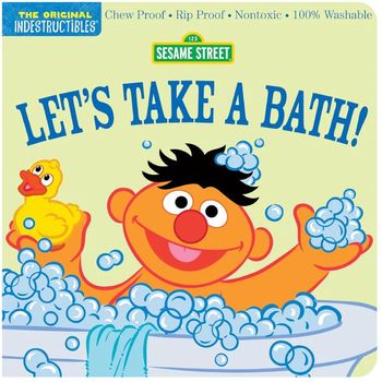 Workman Publishing Indestructibles Sesame Street Lets Take a Bath