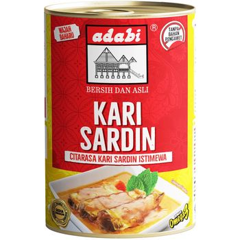 Adabi Curry Sardine 425g