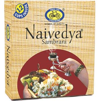 Cycle Om Shanthi Naivedya Cup Sambrani 12 pcs