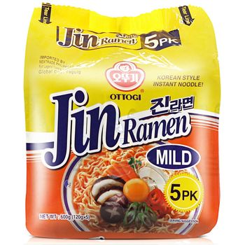 Ottogi Jin Ramen Mild Multipack 120g