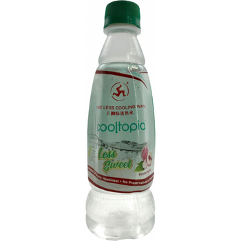 Three Legs Divine Peach Cooling Water Less Sugar 320ml