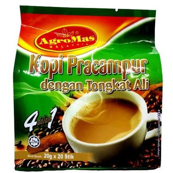 Agromas Kopi Campuran dengan Tongkat Ali 4in1 - 20g x 20 stick