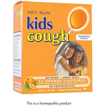 Key Sun Kids Cough Lozenges Orange