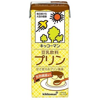 Kikkoman Soy Foods Soy Milk Beverage Pudding 200ml