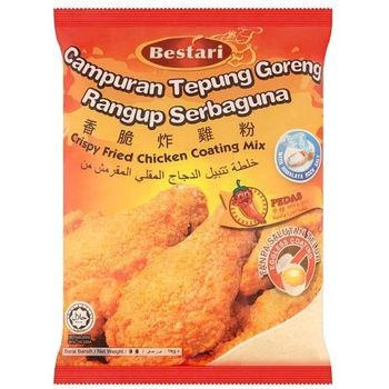 Bestari Crispy Fried Chicken Coating Mix Spicy 1kg