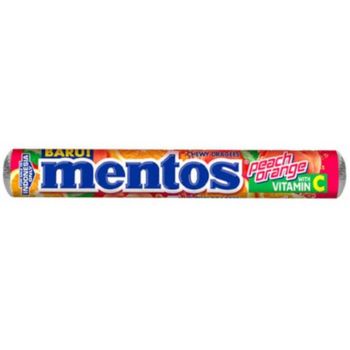 Mentos Roll Peach Orange 29g