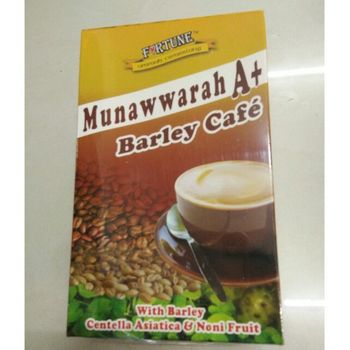 Fortune Munawwarah Barley Coffee A Plus 15 Sachets 25g