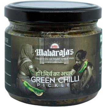 Maharajahs Green Chilli Pickle 300g