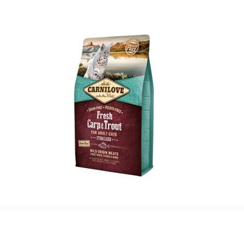 Carnilove Cat Carp Trout Sterilised 2kg