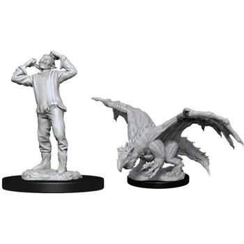 Wizkids Green Dragon Wyrmling & Afflicted Elf