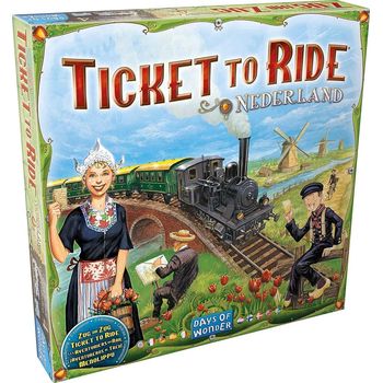 Asmodee Ticket To Ride Nederland Expansion