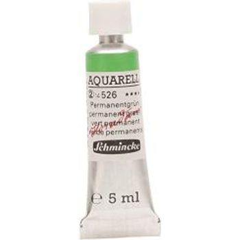 Schmincke 14526001 Horadam Watercolor 5ml Permanent Green