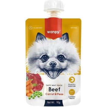 Wanpy Fresh Beef Carrot Dog Meat Pate 90g
