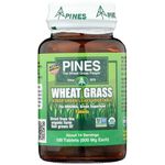 Pines Organic Wheat Grass 500mg Tablets 100 Count