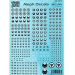 Plast Craft Games Corvus Belli ALEPH Decals SW