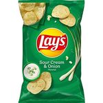 Lay's Sour Cream and Onion Potato Chips 184.2g
