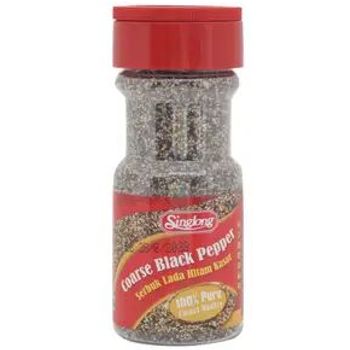 Sing Long Black Coarse Pepper 80g