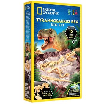 National Geographic T Rex Skeleton Dig Kit