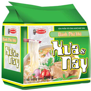 Ace Cook Bánh phở khô (Dry Noodle Soup) 500g