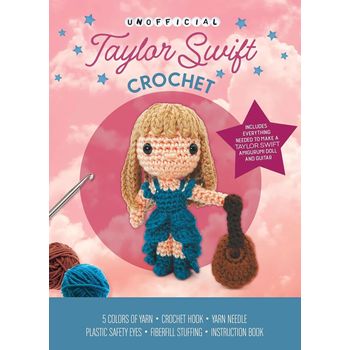 Chartwell Books Unofficial Taylor Swift Book and Crochet Kit