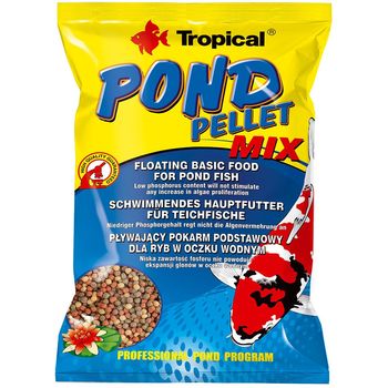 Tropical Pond Pellet Mix Small 130g