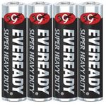 Eveready Black Spr Hvy Duty Aaa 4s