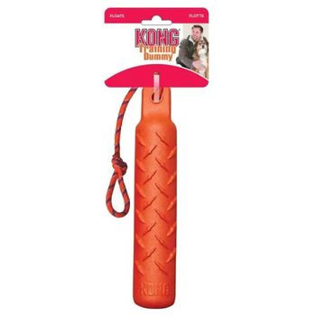 Kong Training Dummy Dog Toy Orange Lg 140g