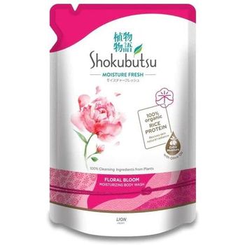 Shokubutsu Shower Foam Floral Bloom Refill 850g