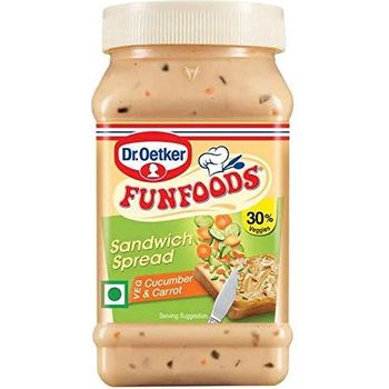 Dr Oetker FunFoods Cucumber & Carrot Sandwich Spread 250g