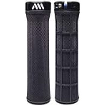 All Mountain Style Berm Grips Lockon Tapered Diameter Black