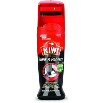 Kiwi Rich Wax Shine And Protect Black Polish 75ml