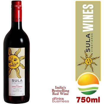 Sula Shiraz Cabernet Red Wine 750ml