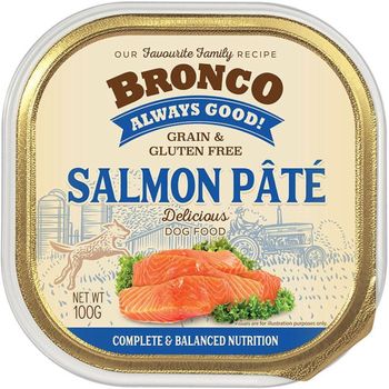 Bronco Salmon Pate Tray 100g