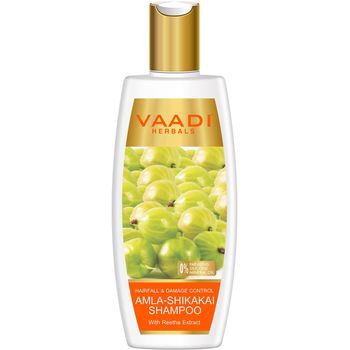 Vaadi Herbals Hairfall and Damage Control Amla Shikakai Shampoo 350ml
