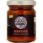 Biona Organic Harissa Chilli Relish 125g