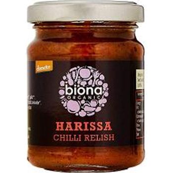 Biona Organic Harissa Chilli Relish 125g