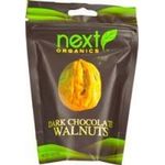 Next Organics Dark Chocolate Covered Snacks Walnuts 113g