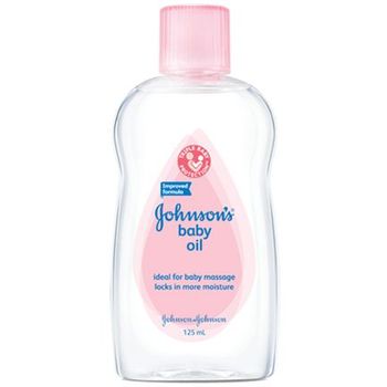 J&J BABY OIL 125ML