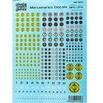 Corvus Belli Infinity Decals Mercenaries