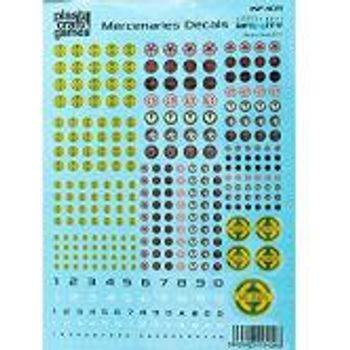 Corvus Belli Infinity Decals Mercenaries