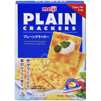 Meiji Plain Crackers Original 104g