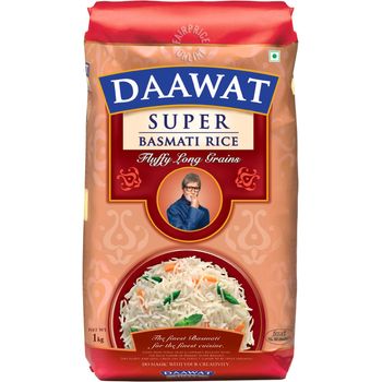 Daawat Super Basmati Rice 1kg