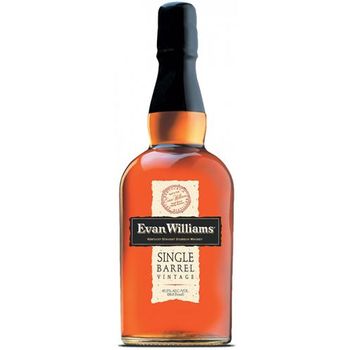 Evan Williams Single Barrel Bourbon Whiskey 750ml
