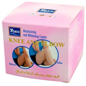 Yoko Whitening and Moisturizing Cream for Knees and Elbows 50g