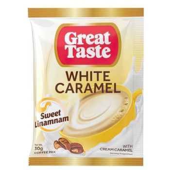Great Taste White Caramel Instant Coffee 10x30g