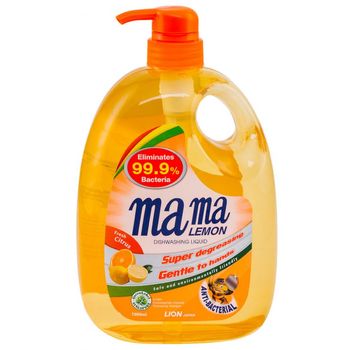 Mama Dishwashing Gel Lemon Orange 1l