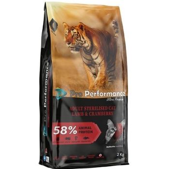 Pro Performance Sterilised Cat Lamb And Cranberry 2kg
