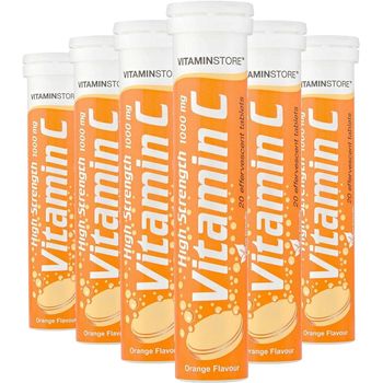High Strengths Effervescent VitC 1000mg 20 Tablets