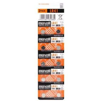 Maxell LR41 Alkaline Batteries